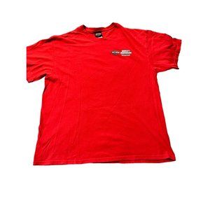 Harley Davidson Red Tshirt Size XL‎ Made in USA